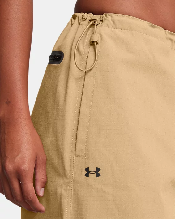 UA Unstoppable Ripstop Womens Parachute Pants - Image 4