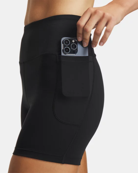 UA Motion Middy Womens 5 Shorts - Image 4