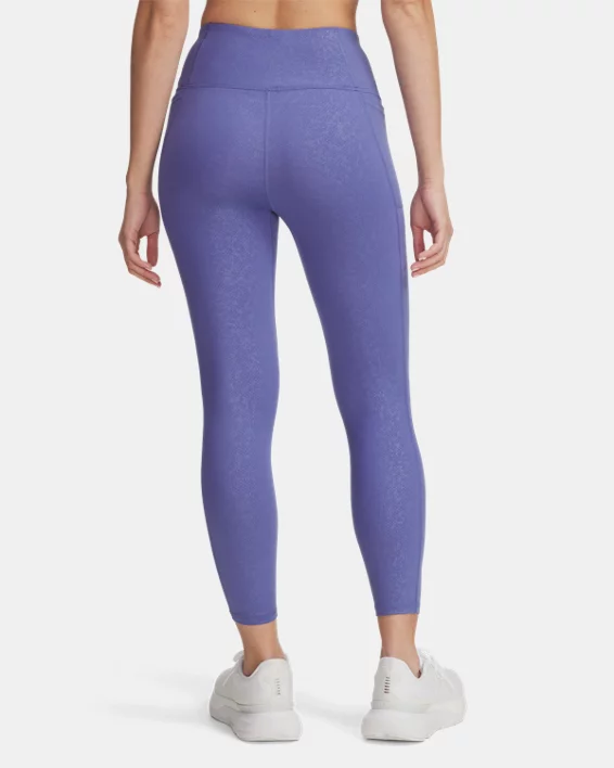 UA Motion Gloss Womens Ankle Leggings - Image 2