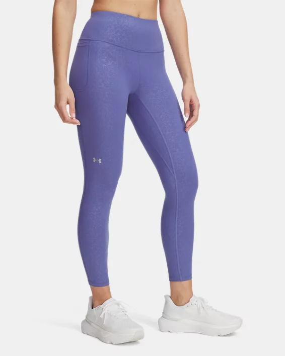 UA Motion Gloss Womens Ankle Leggings