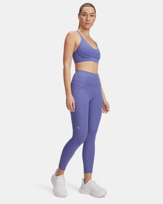 UA Motion Gloss Womens Ankle Leggings - Image 3