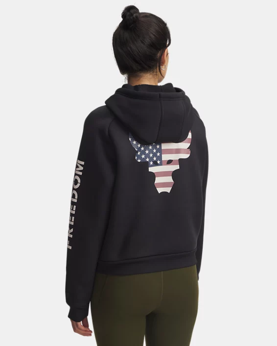 Project Rock Armour Fleece Womens Hoodie - Image 2