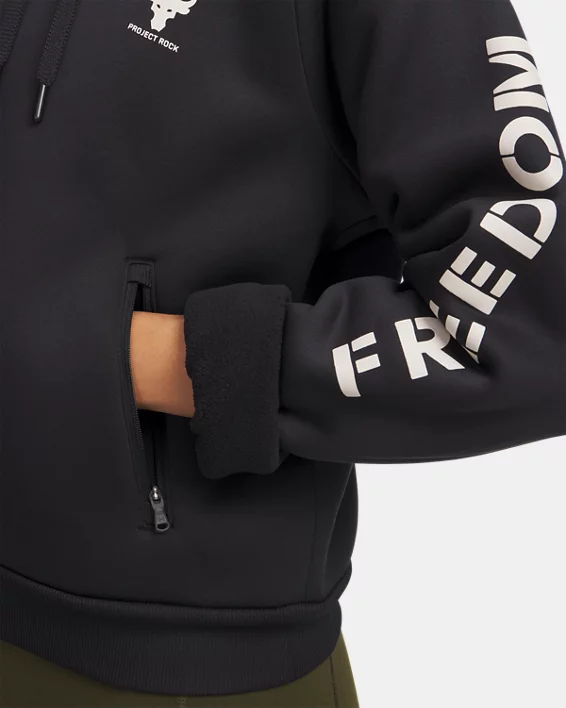 Project Rock Armour Fleece Womens Hoodie - Image 3