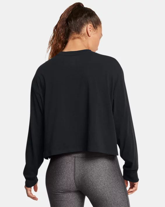 UA Rival Boxy Womens Long Sleeve - Image 2