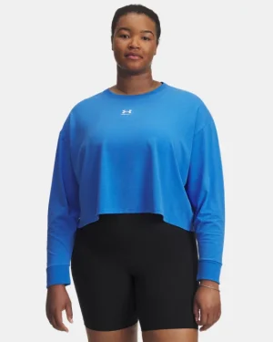 UA Rival Boxy Womens Long Sleeve