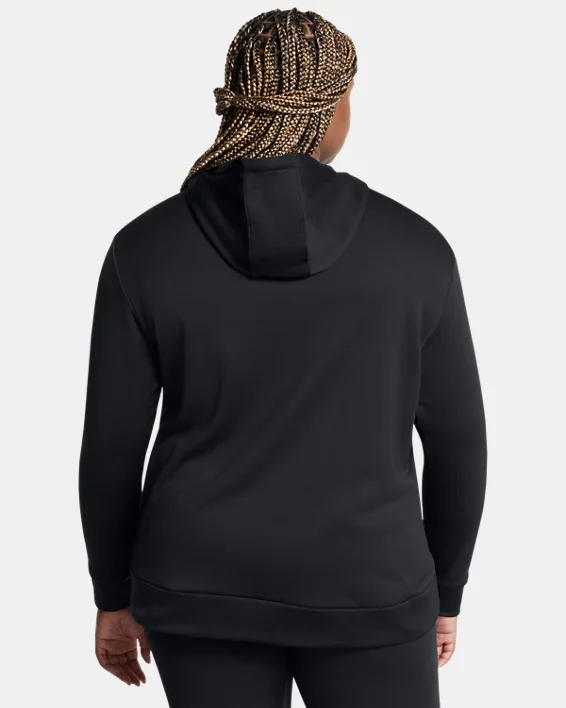 Armour Fleece Big Logo Womens Hoodie - Image 2