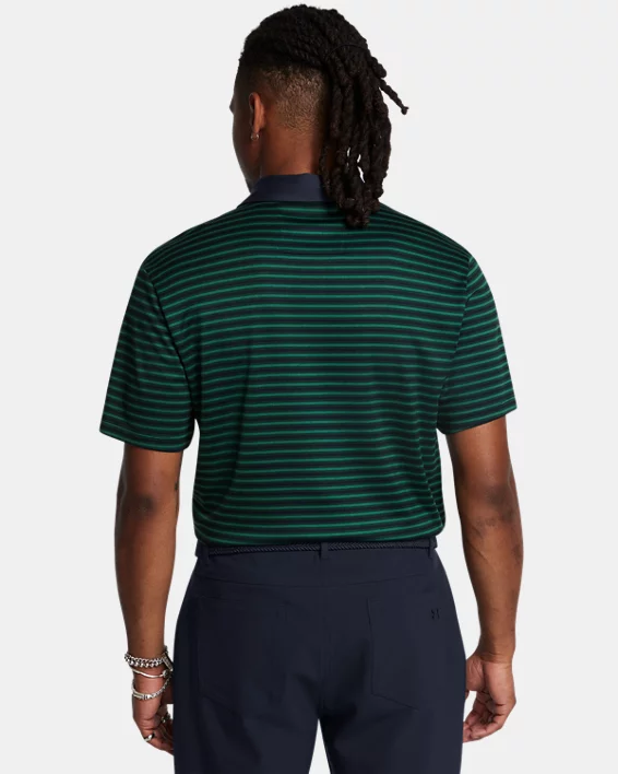 UA Premier Stripe Mens Polo - Image 2