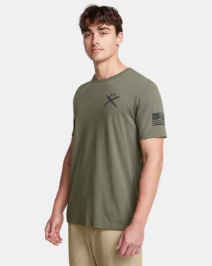 UA Freedom Spine Mens T-Shirt