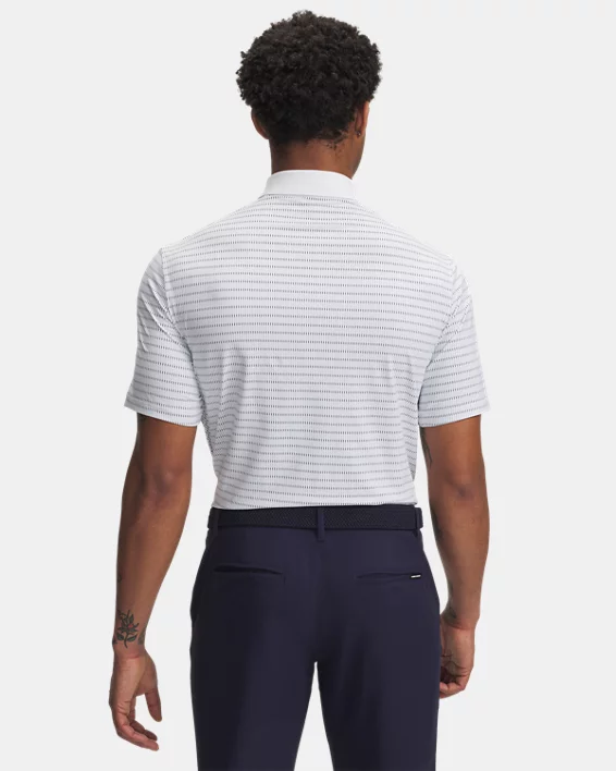 UA Drive Chill Printed Mens Polo - Image 2