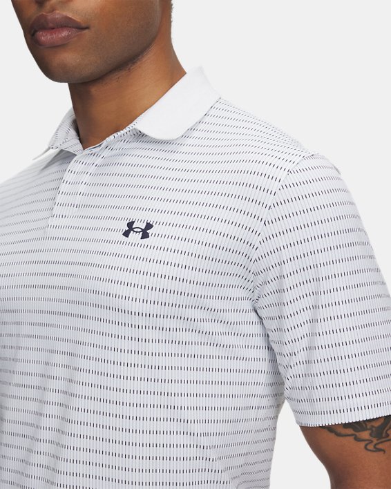 UA Drive Chill Printed Mens Polo - Image 3