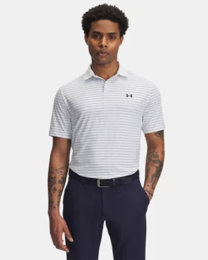 UA Drive Chill Printed Mens Polo