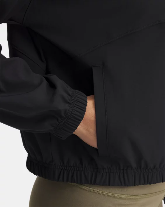 UA Rival Woven Womens Jacket - Image 3