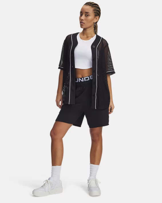 UA Sportstyle Womens Baseball Jersey - Image 3