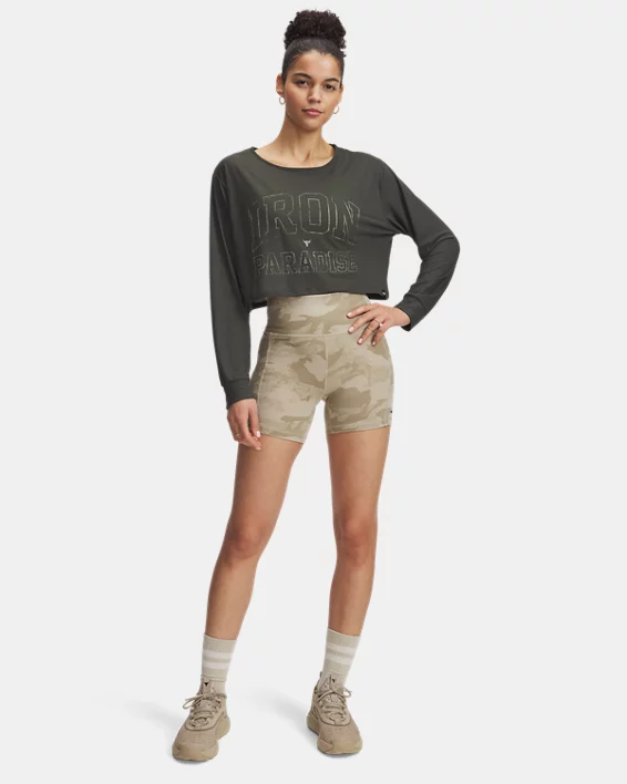 Project Rock Iron Paradise Womens Long Sleeve - Image 3