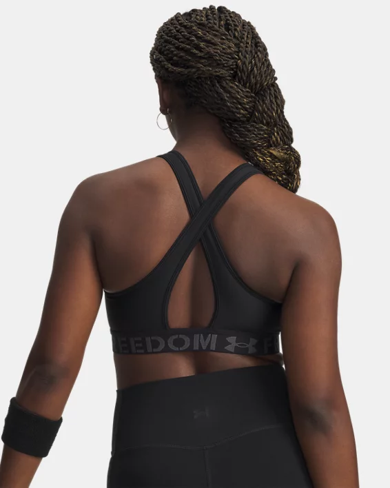 Armour Mid Crossback Freedom Womens Sport Bra - Image 6