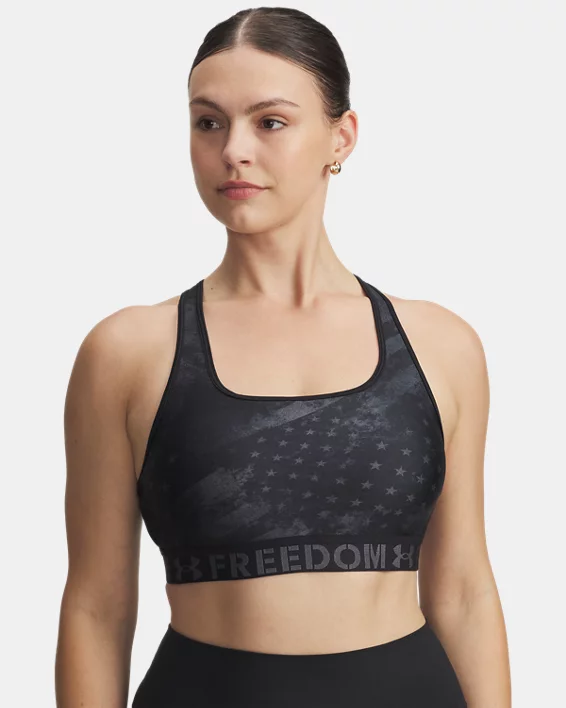 Armour Mid Crossback Freedom Womens Sport Bra - Image 4