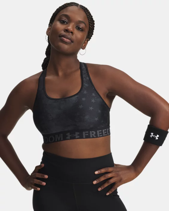 Armour Mid Crossback Freedom Womens Sport Bra - Image 3