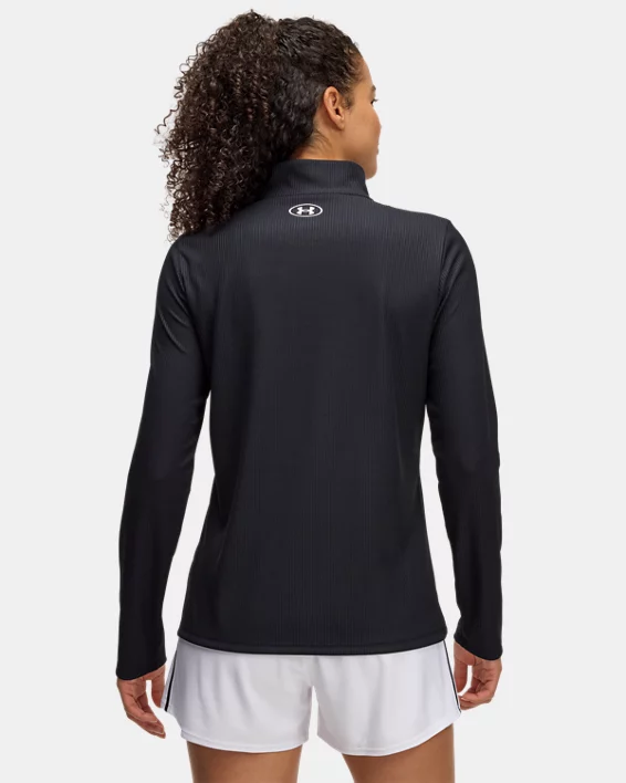 UA Tech Rib Womens Zip - Image 2