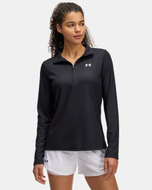 UA Tech Rib Womens  Zip