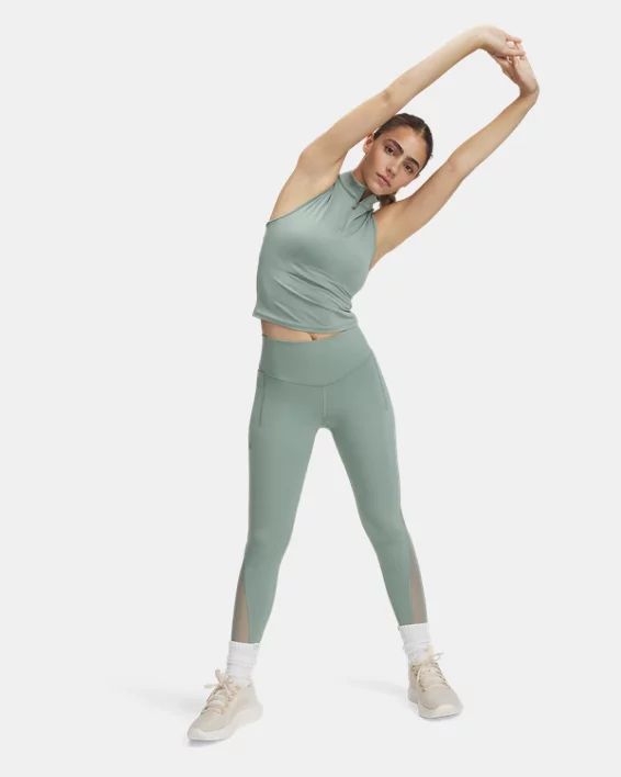 UA Vanish Elite Vent Womens Ankle Leggings - Image 3