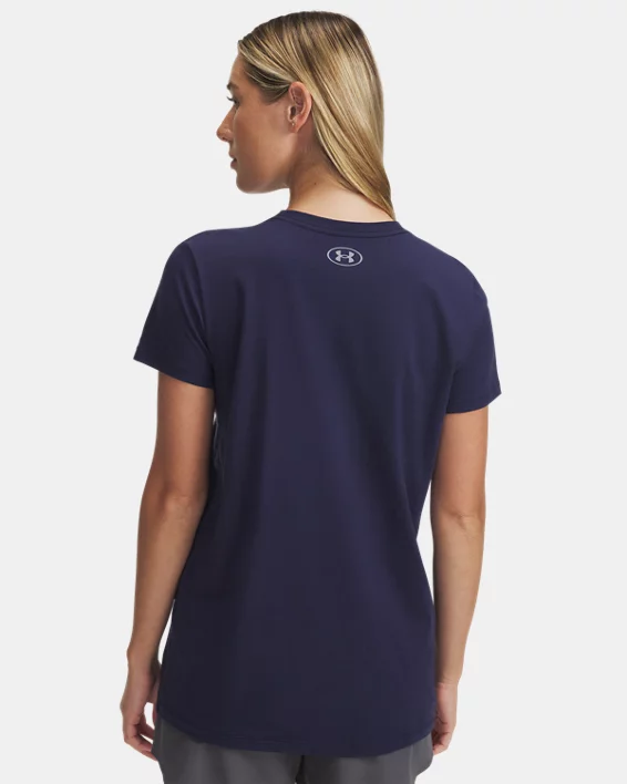 UA Freedom Left Chest Womens Short Sleeve - Image 2