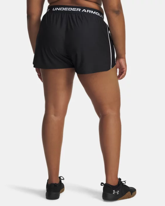 UA Tech Play Up Womens 3 Shorts - Image 2