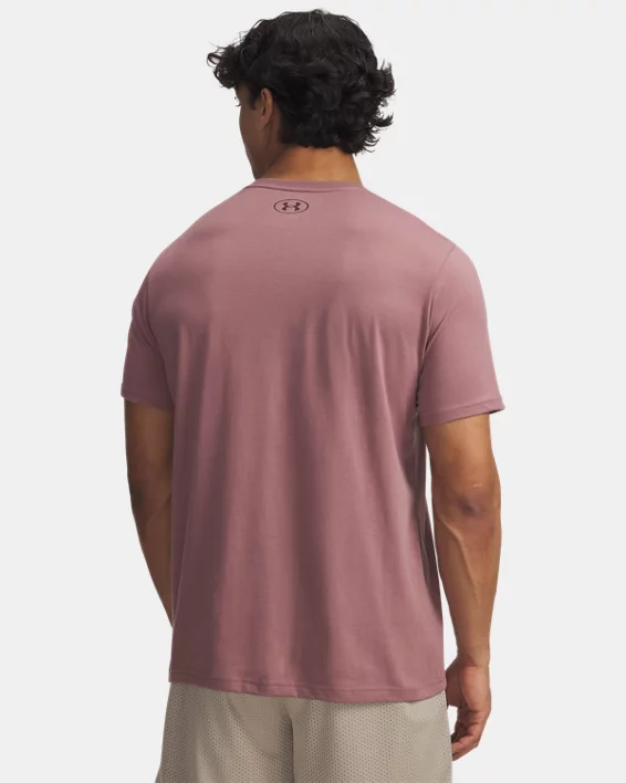 UA Reflective Big Logo Mens Short Sleeve - Image 2