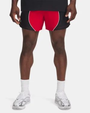 UA Icon Colorblock Mens 6 Volley Shorts