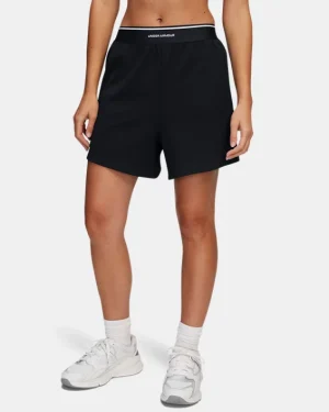UA Meridian Rib Womens 4.5 Shorts