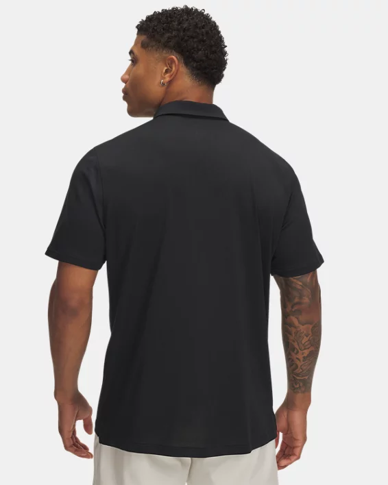 Curry Splash Mens Polo - Image 2