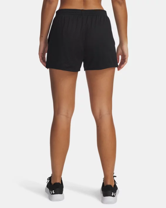 UA Tech Play Up Mesh Womens 3 Shorts - Image 2