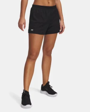 UA Tech Play Up Mesh Womens 3 Shorts