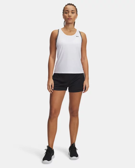 UA Tech Play Up Mesh Womens 3 Shorts - Image 3