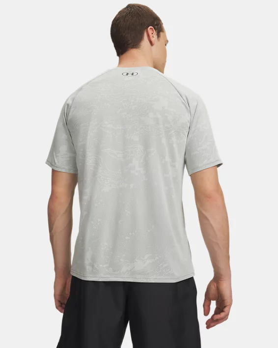 UA Velocity Jacquard Mens Short Sleeve - Image 2