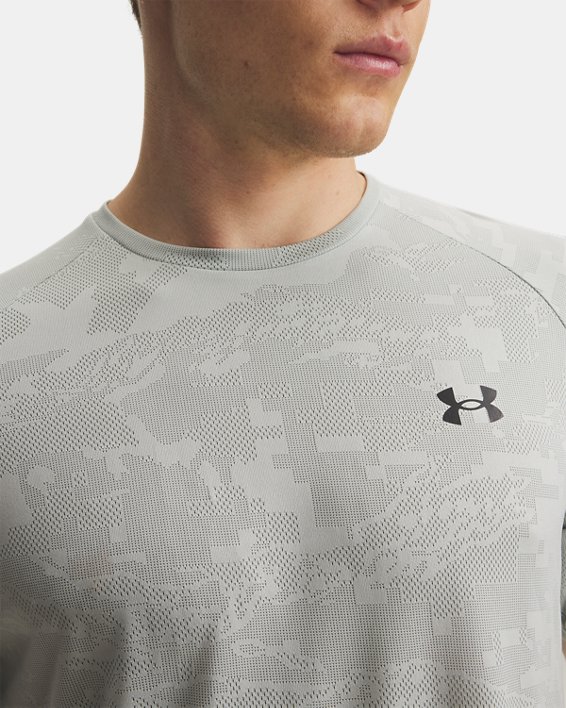 UA Velocity Jacquard Mens Short Sleeve - Image 3