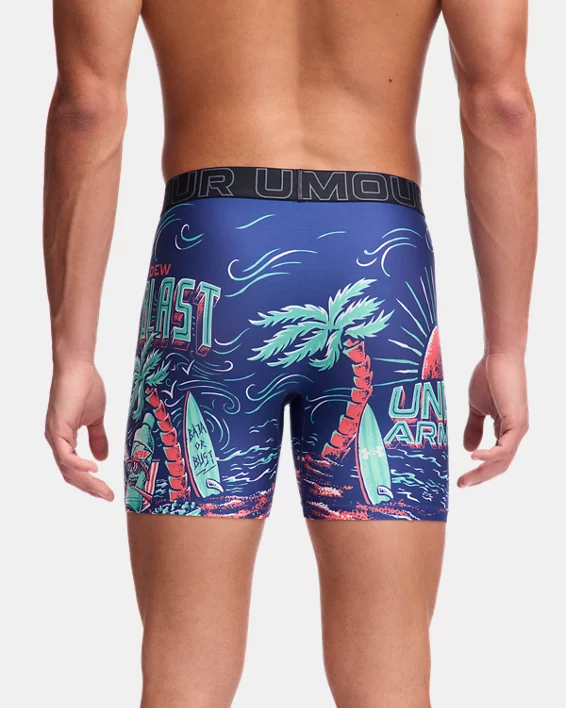UA Performance Tech Mesh Graphic x Mountain Dew Mens Boxerjock - Image 2