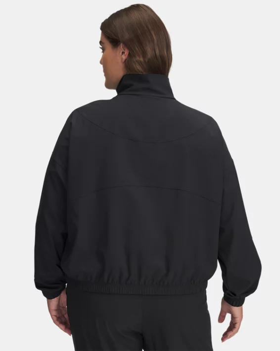 UA Rival Woven Womens Jacket - Image 2