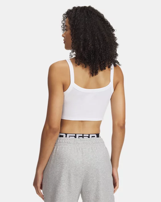 UA Rival Rib Womens Baby Tank - Image 2