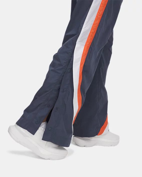 UA Icon Crinkle Womens Tear-Away Pants - Image 4