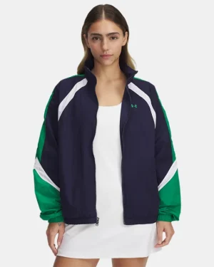 UA Icon Crinkle Womens Track Jacket