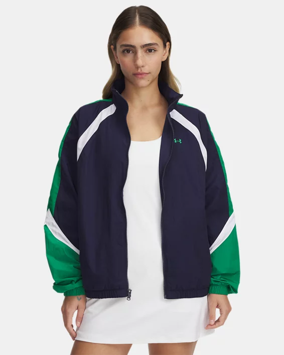 UA Icon Crinkle Womens Track Jacket