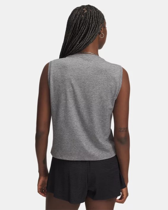 UA Courtside Womens Sleeveless - Image 2