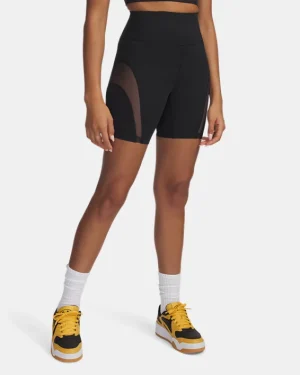 UA Meridian Mesh Womens 7 Shorts