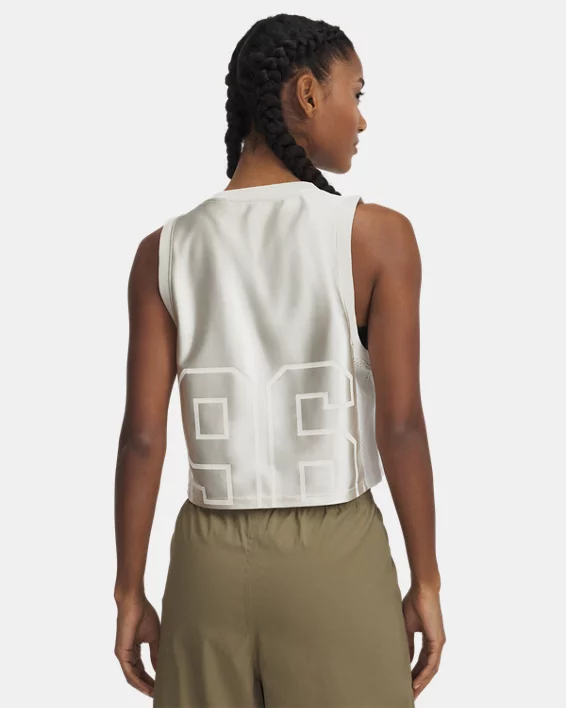 UA Zone Pro Satin Womens Tank - Image 2