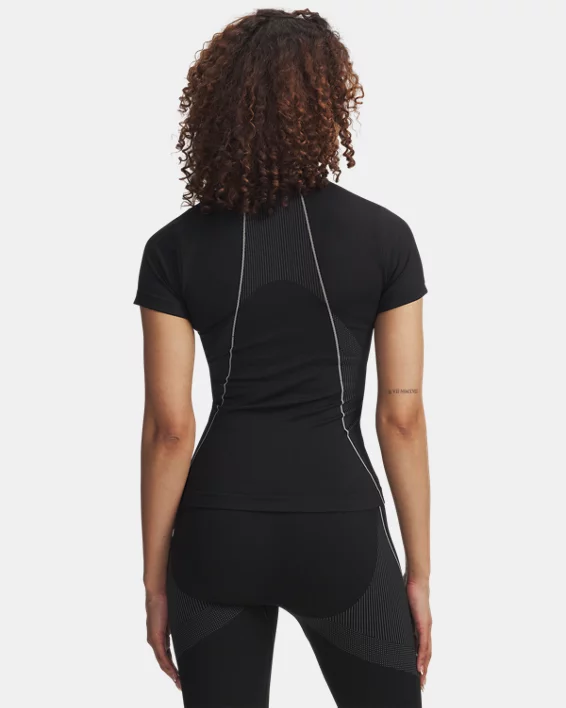 UA Vanish Seamless Womens Short Sleeve - Image 2