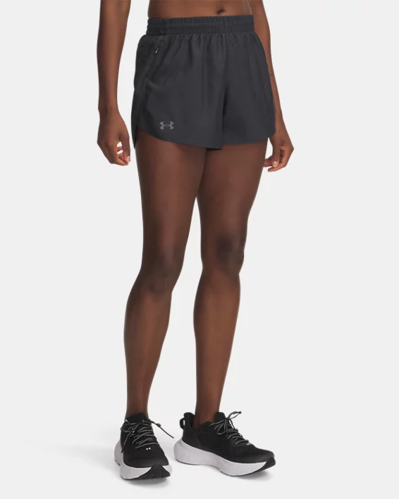 UA Mileage Heather Womens 3.5 Shorts