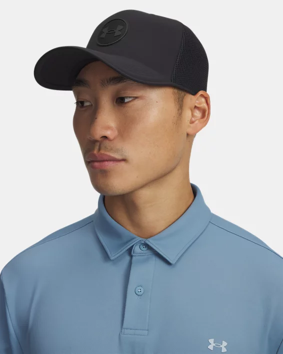 UA StealthForm Mid Unisex Trucker Hat - Image 3