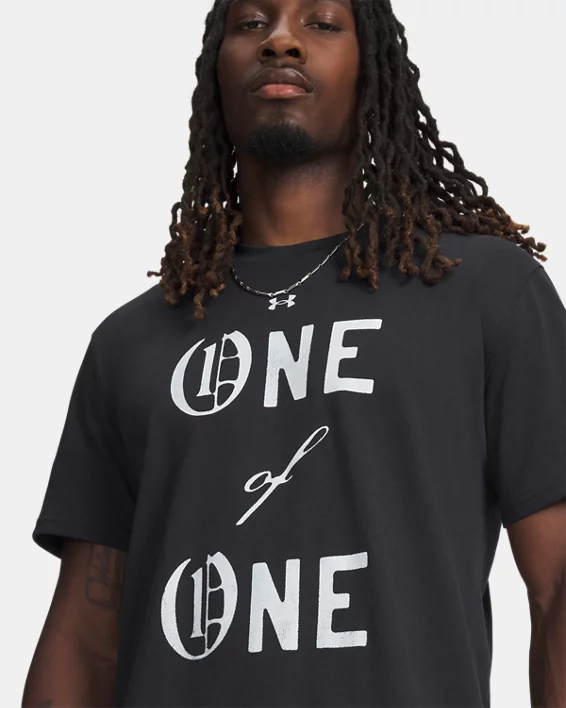 UA One Of One Heavyweight Mens Short Sleeve - Image 5