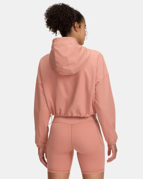 UA Unstoppable Woven Womens Jacket - Image 2