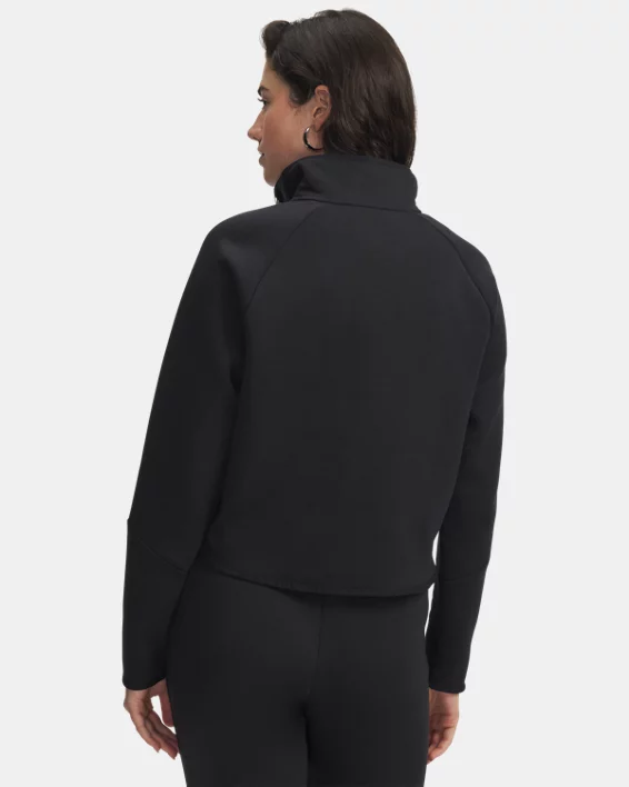 UA Unstoppable Fleece Womens Zip - Image 2